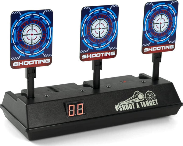 EKIND Electronic Shooting Target Scoring Auto Reset Digital Targets Compatible for Nerf Guns Toys, Ideal Gift Toy for Kids-Boys and Girls