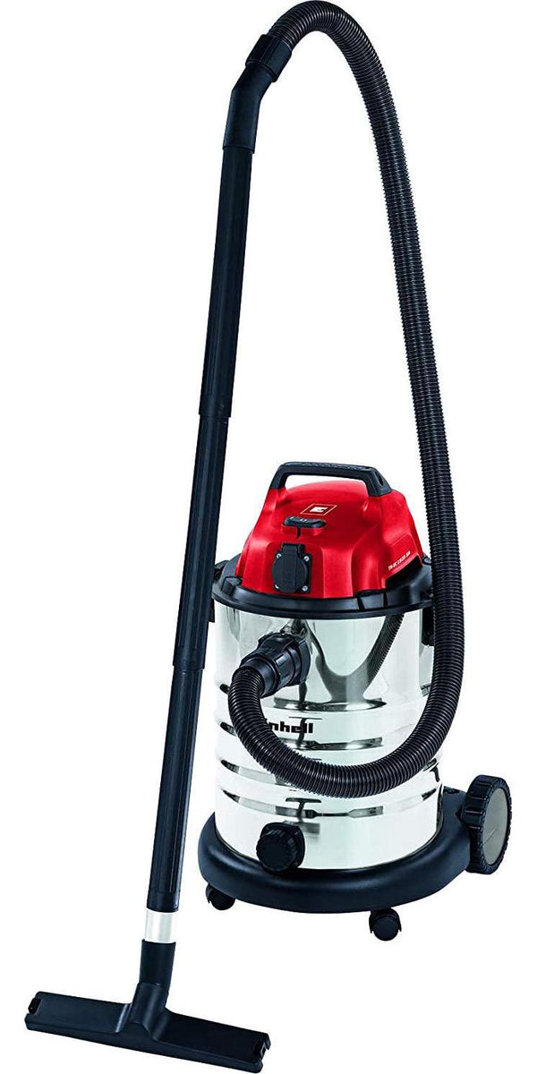 Einhell 2342195 TE-VC 1930 SA 1500W Wet/Dry Vacuum Cleaner with Power Take Off, 21.65 in*15.35 in*15.75 in
