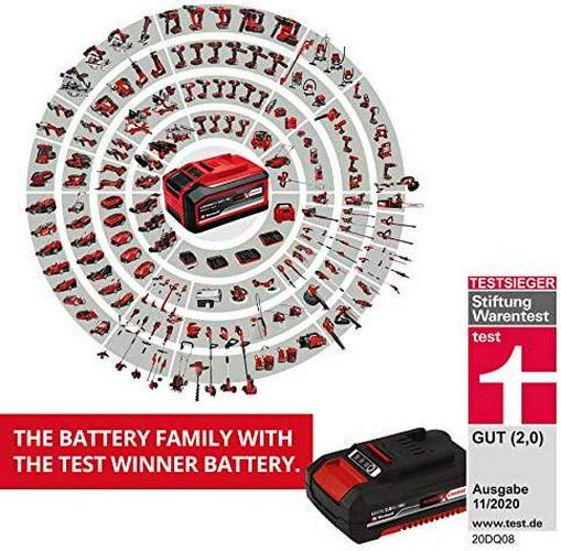 Einhell Power X-Change 18V, 3.0Ah Lithium-Ion Battery Twin Charger