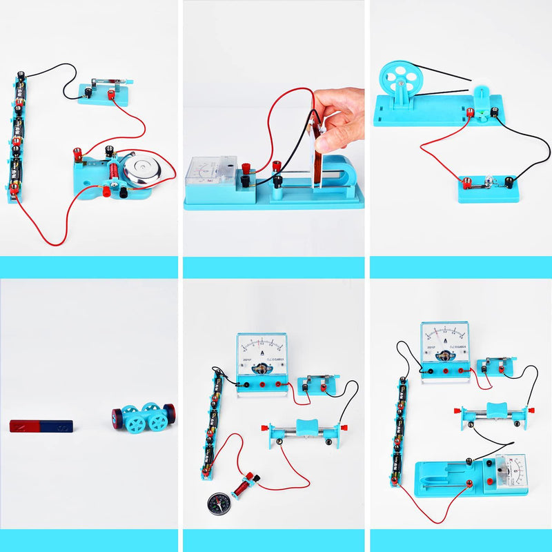 Electricity and Magnetism Kit for Students Basic Circuit Learning Starter Kit