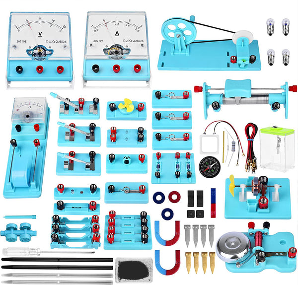 Electricity and Magnetism Kit for Students Basic Circuit Learning Starter Kit