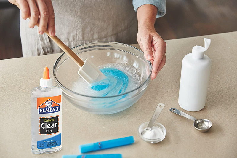 Elmer's Liquid School Glue, Clear, Washable, 1 Gallon - Great for Making  Slime : Office Products 