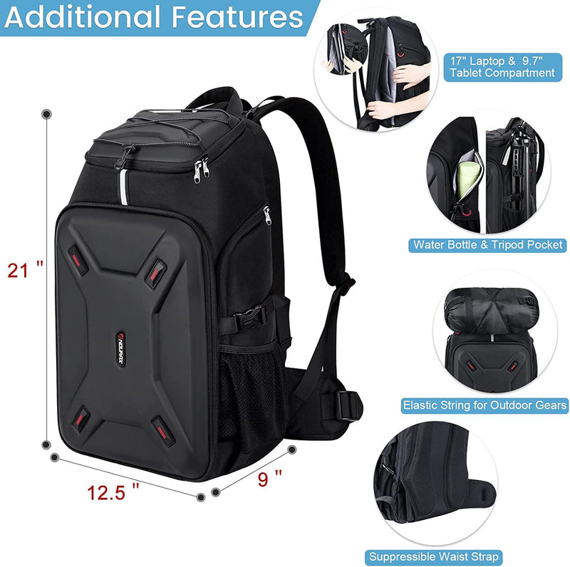 Endurax ShellX P01 Extra Large Camera Backpack