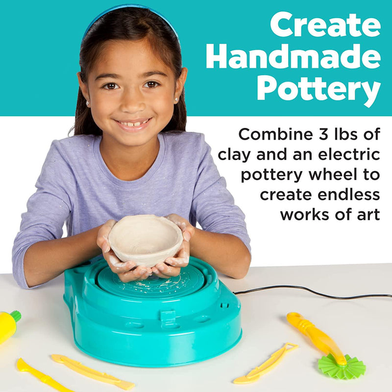 Faber-Castell Do Art Pottery Studio, Pottery Wheel Kit for Kids