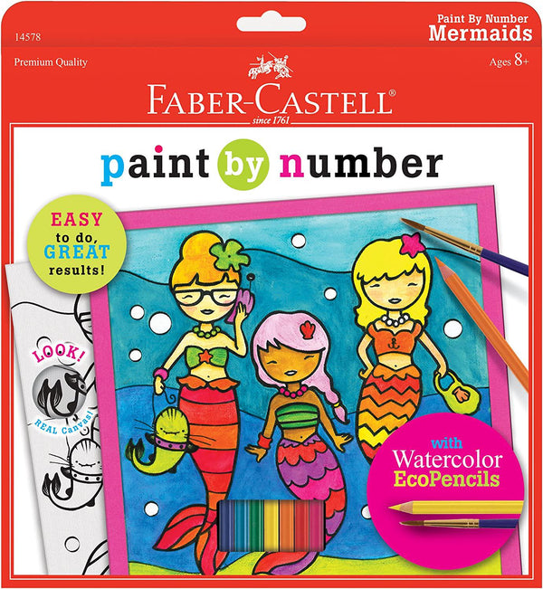 Faber-Castell - Paint by Number Mermaids