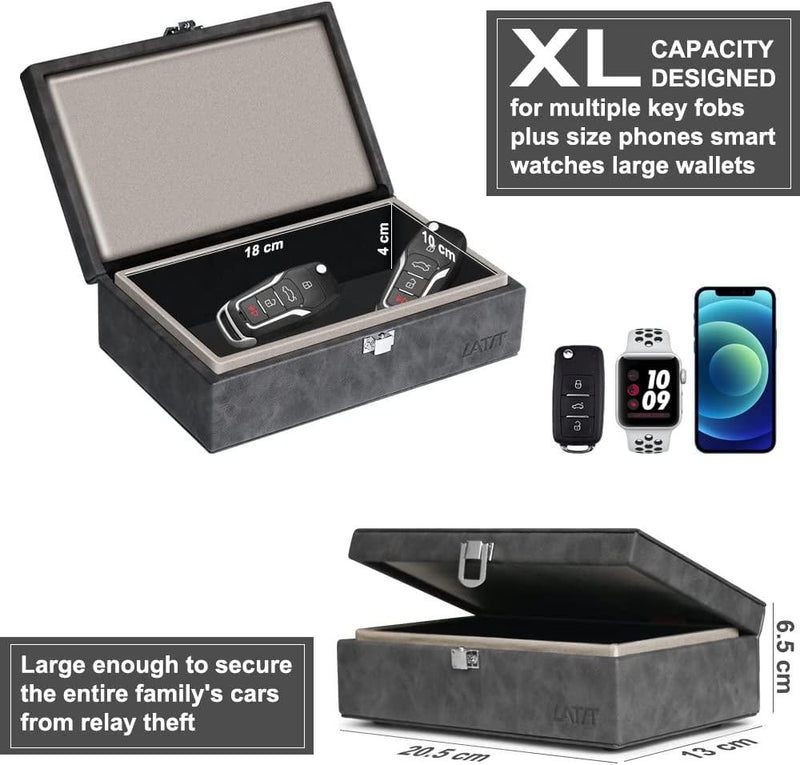 Large Size Faraday Box , RFID Anti-Theft Car Key Phone Signal