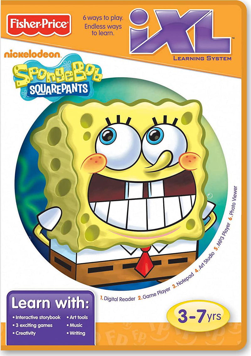 Fisher-Price iXL Learning System Software Spongebob Squarepants