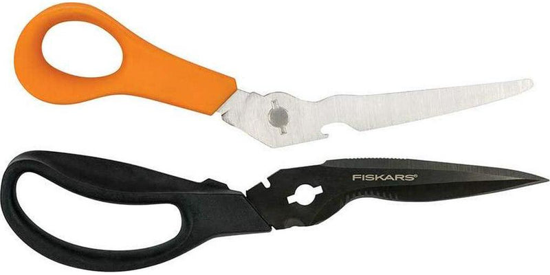 Fiskars 356922 Multi-Purpose Garden Shears, Orange and Black