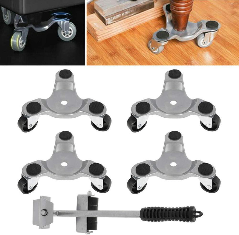 Furniture Moving Tool Maximum Load Weight 400KG Heavy Sliders Easy Mover Tool Set for Office Home Furniture Moving Device Portable Heavy Lifting Device Furniture Moving Device Mover Transport Set