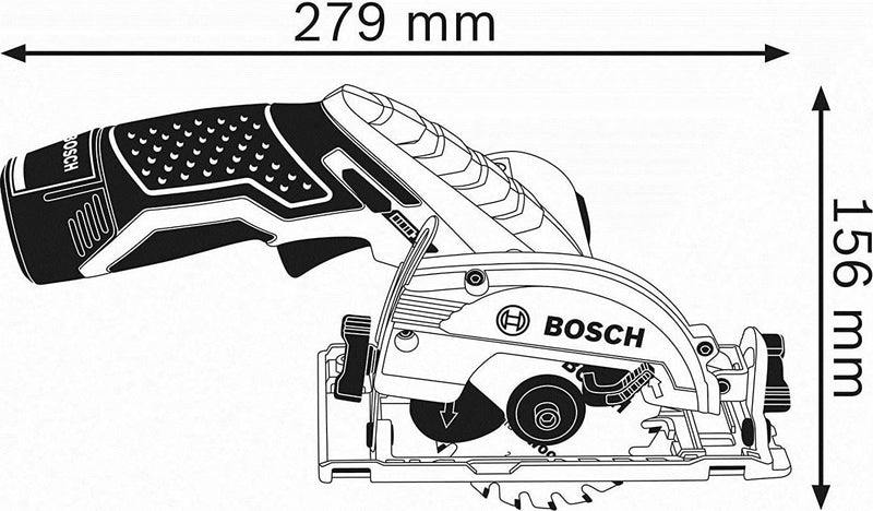 GKS 12V-26 (Body Only, L-Boxx) 12V C/Saw