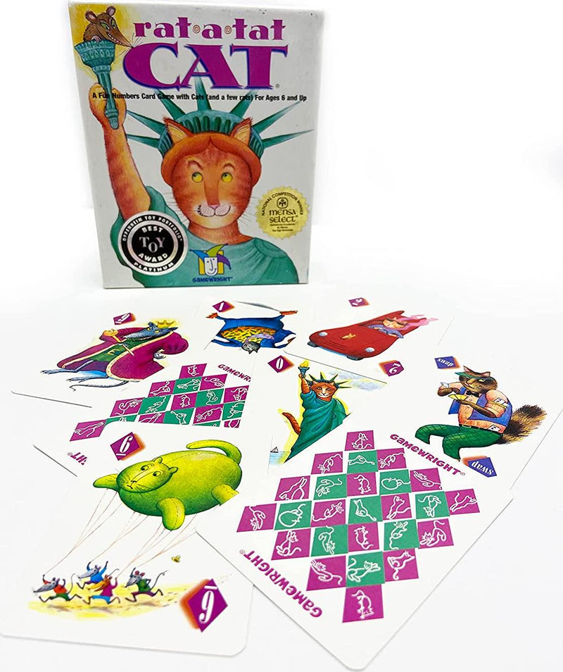 Gamewright CSG-RTC Rat-A-TAT CAT Card Game