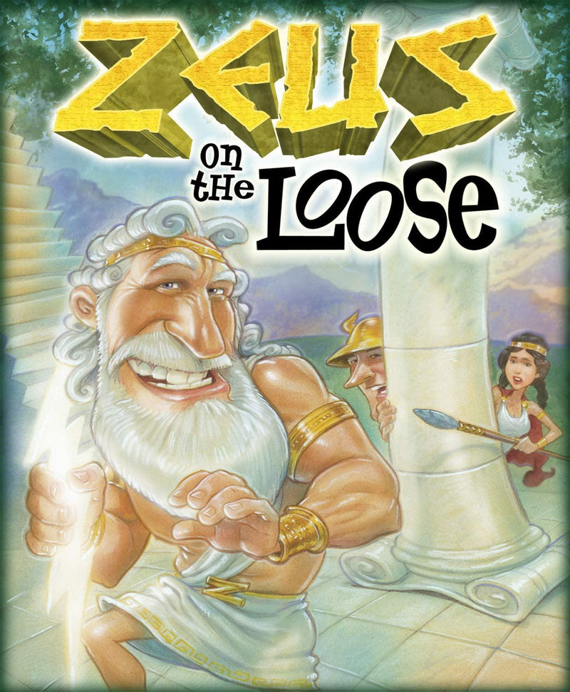 Gamewright Zeus on The Loose Card Game, Multi-Colored, 1 Pack