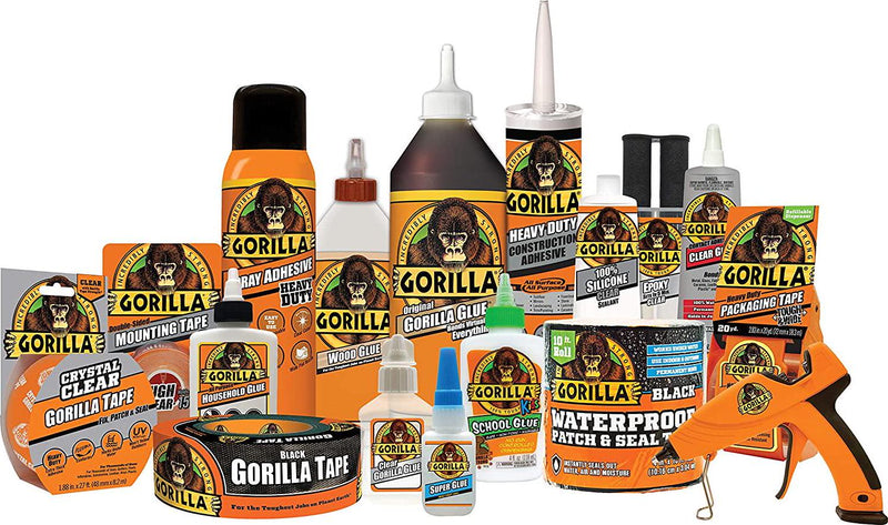 Gorilla Glue Epoxy, Dries Clear, Gap Filling, Indoor and Outdoor, Water Resistant, 5 Minute Set, Dries Clear Transparent, 25mL/0.85oz (Pack of 1), GG41011