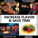 GrillBlazer Su-VGun Basic Grill and Culinary Torch - Charcoal Starter - Professional Cooking, Grilling and BBQ Tool - Handheld Blowtorch For Chefs, Men and Women Who Want the Best Tool for the Job