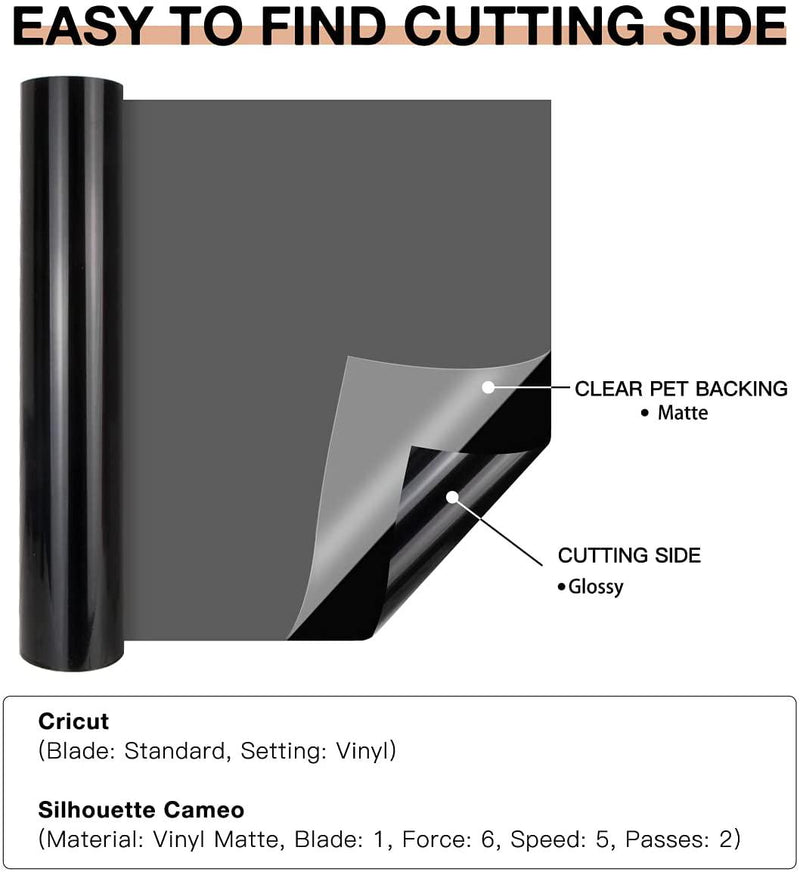 EZ Craft Adhesive Vinyl Roll 12 by 40ft - Matte White - EZ Craft USA