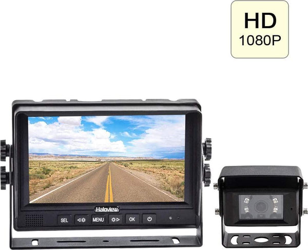 Haloview MC7611 1080P High Definition 7 Digital Wired Rear View Camera System (MC7611)