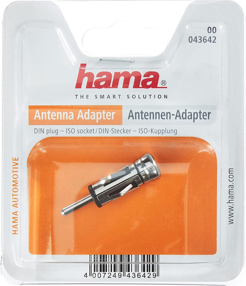 Hama Compact Antenna Adapter Plug DIN - Socket ISO