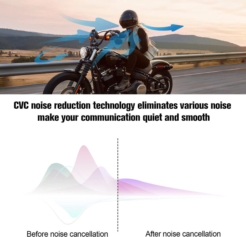  THOKWOK Motorcycle Bluetooth Intercom, BT-S2 1000m Helmet  Bluetooth Communication Systems Ski Helmet Headphones Bluetooth Intercom  Walkie-Talkie for Snowmobile,Up to 3 Riders(Pack 1,New Version) :  Electronics