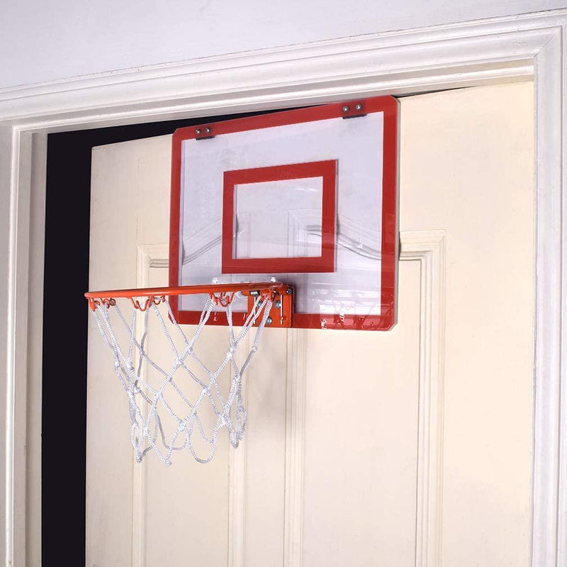 Indoor Mini Basketball Hoop and Balls 16 x12 - Basketball Hoop for Door Set - Indoor Mini Basketball Game for Kids
