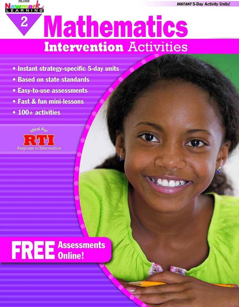 Intervention Activities for Math Grade 2 Book