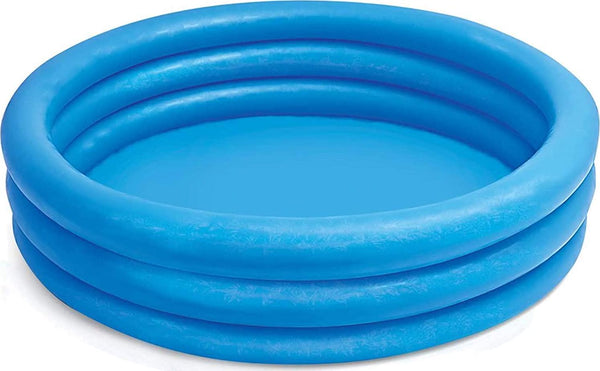 Intex FBA_58446EP Crystal Blue Kids Outdoor Inflatable 66 x 15 Swimming Pool, Blue, 8
