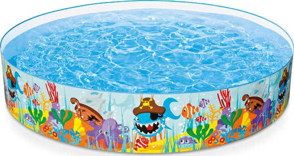 Intex Ocean Reef Snapset Inflatable Pool, 8&#039; X 18 , for Ages 3+