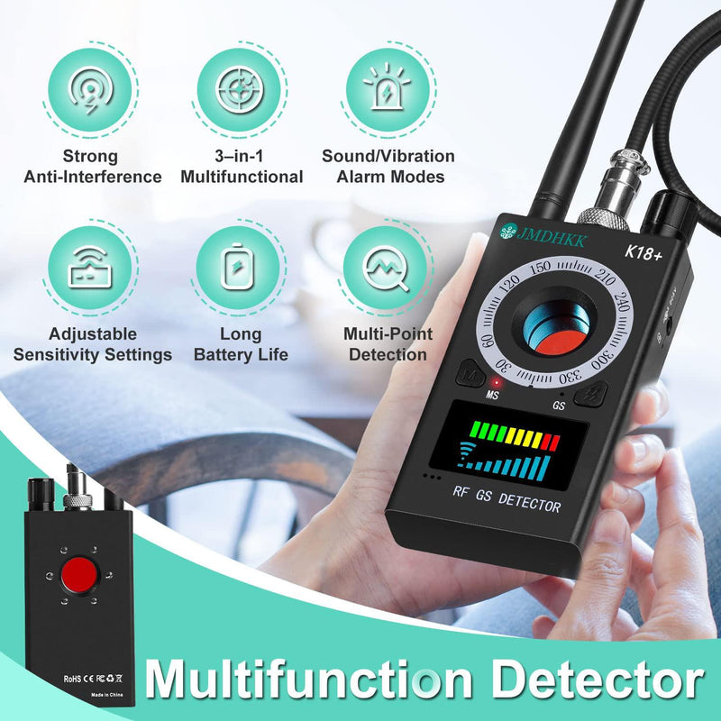  JMDHKK Hidden Camera Detectors,Anti Spy Detector,Bug Detector, GPS Detector,RF Detector Scanner Device for GPS Tracker Listening Device  Camera Finder : Electronics