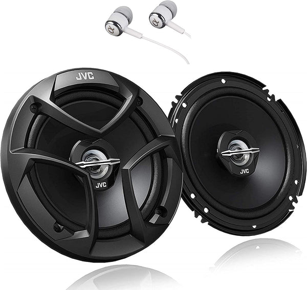 JVC CSZX640 350W 6.5-Inch 4-Way Coaxial Speakers