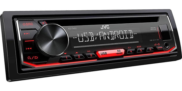 JVC KDT402 Rotary Control USB, Aux in CD Tuner