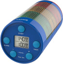 KADAMS Time Tracker Visual Timer with Audio Alarm Pause Function, 24hr Countdown Clock, Volume Control, Stoplight Traffic Light, No Loud Ticking, Time Management Tool for Classroom Teacher Kids Adults