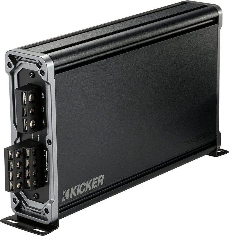 KICKER 46CXA3604T CXA360.4 360w RMS 4-Channel Car Audio Amplifier Clas