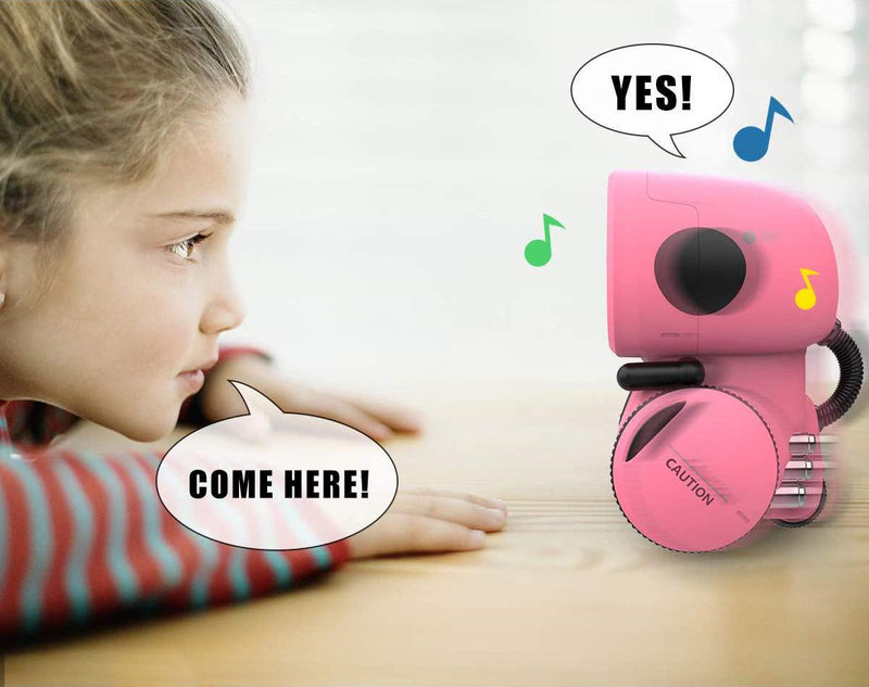 KaeKid Robot Toys for Kids,Educational Toys,Sing,Speak,Dance,Walk in Circle,Touch Sense,Voice Control, Learning Partners and Fun Playmates(Pink)