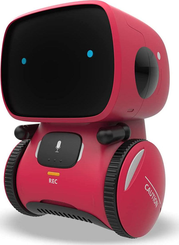 KaeKid Robots for Kids,Educational Toys,Sing,Speak,Dance,Walk in Circle,Touch Sense,Voice Control, Learning Partners and Fun Playmates(Red)