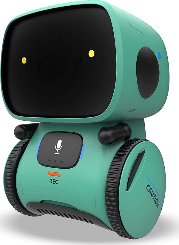 KaeKid Robots for Kids,Educational Toys,Sing,Speak,Dance,Walk in Circle,Touch Sense,Voice Control (Green)