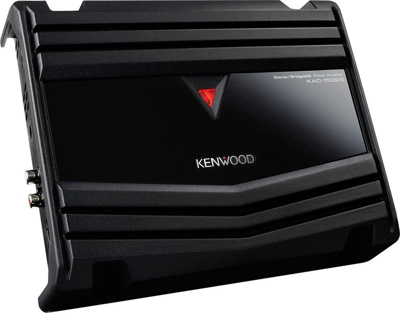 Kenwood 500W 2 Channels Dual Performance Standard Series Stereo Power Car Amplifier with Gravity Magnet Phone Holder Bundle