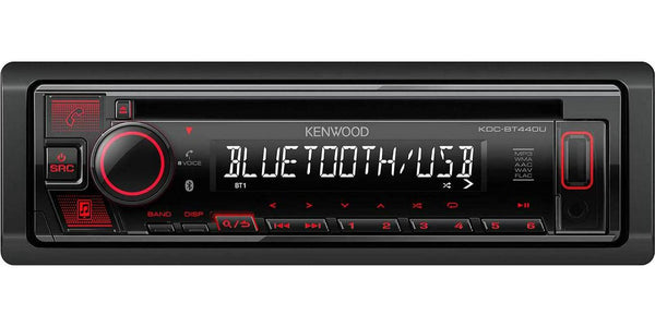 Kenwood Car Audio Kenwood KDC-BT440U CD/USB-Receiver with Built-in Bluetooth