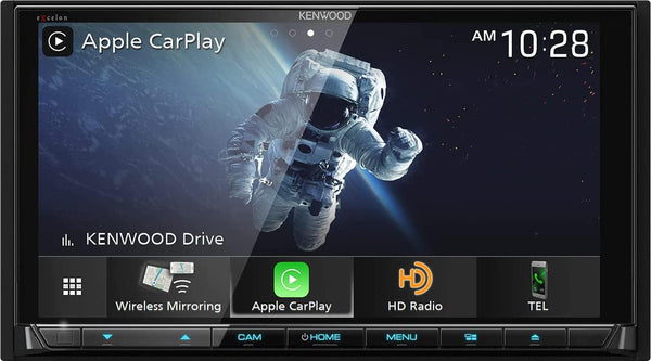 Kenwood DDX9907XR 6.8 CD/DVD Receiver w/ Apple CarPlay and Android Auto
