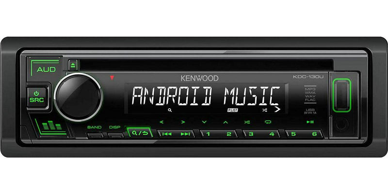 Kenwood KDC-130UG car Media Receiver Black