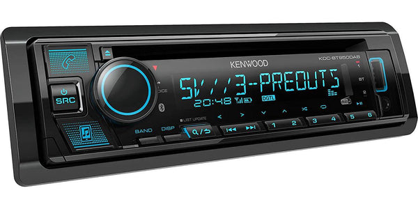 Kenwood KDC-BT950DAB Car Radio, with DAB+, Bluetooth, CD Tuner