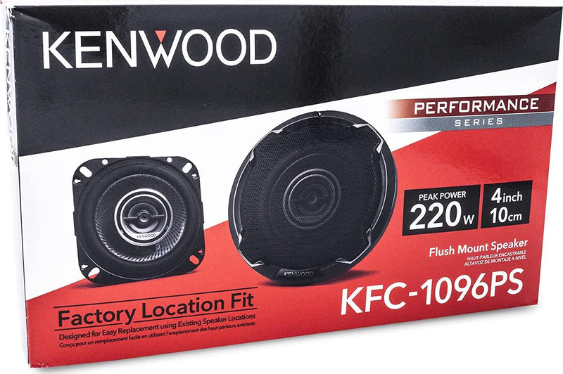 Kenwood KFC-1096PS 4 Round 2-Way 2 Speaker