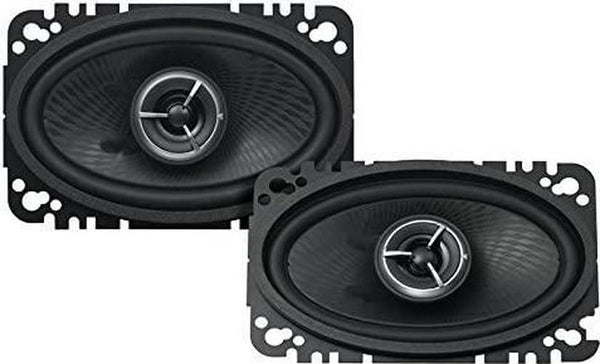 Kenwood KFC-X463C Excelon 4x6 2-Way Speaker System - Pair (Black)