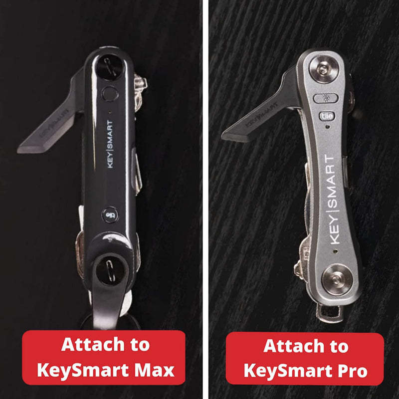 KeySmart KS820-BLK SafeBlade Keychain Box Cutter