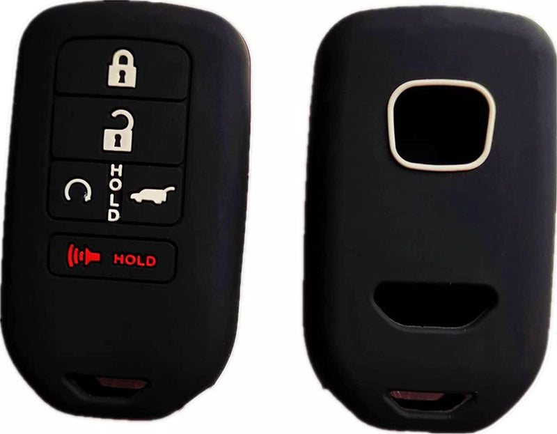 Key Fob Cover Case Protector Keyless Remote Holder for 2018 2017 2016 2015 Honda Accord Civic CR-V CRV OEM Part NumberFor : KR5V2X, 72147-TG7-A11