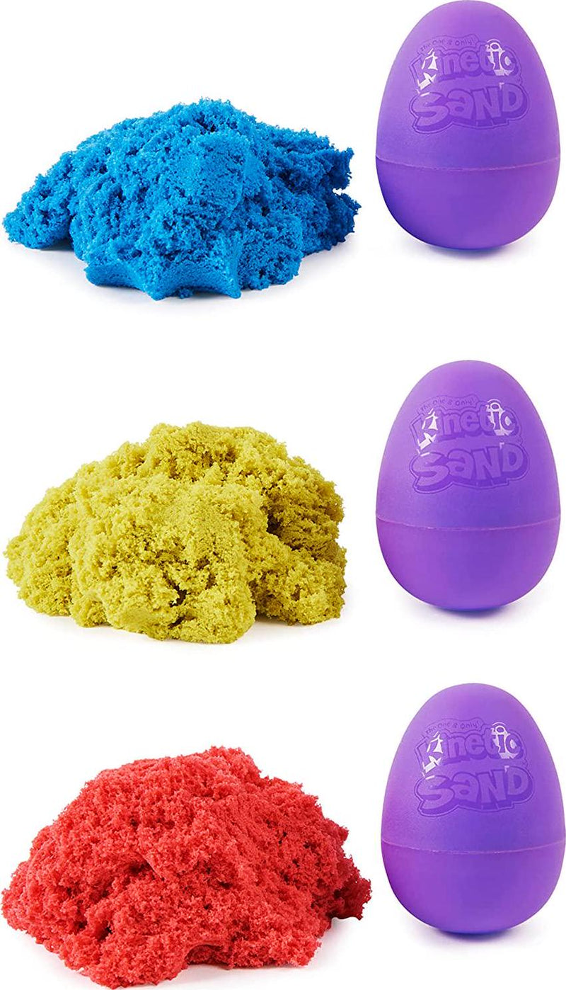  Kinetic Sand, 6lb Mega Mixin' Bag with Red, Yellow and Blue  Play Sand ( Exclusive), Sensory Toys for Kids Ages 3 and up : Toys &  Games
