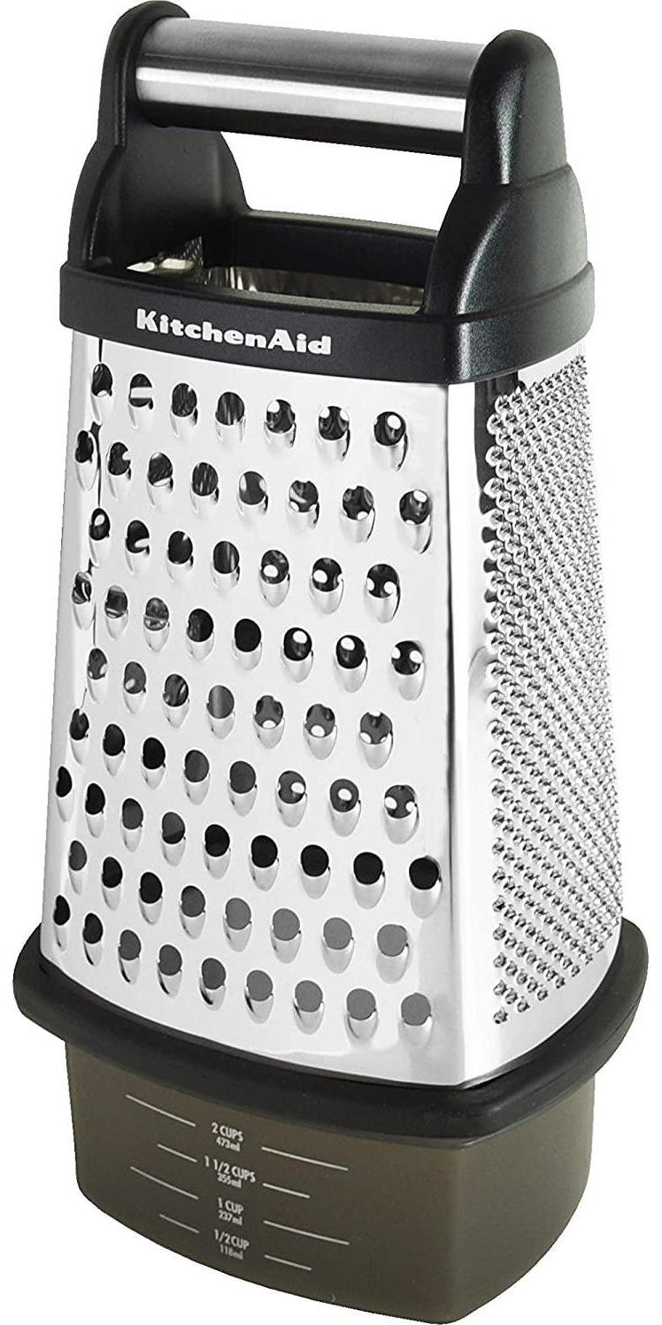 KitchenAid Gourmet Box Grater, Black