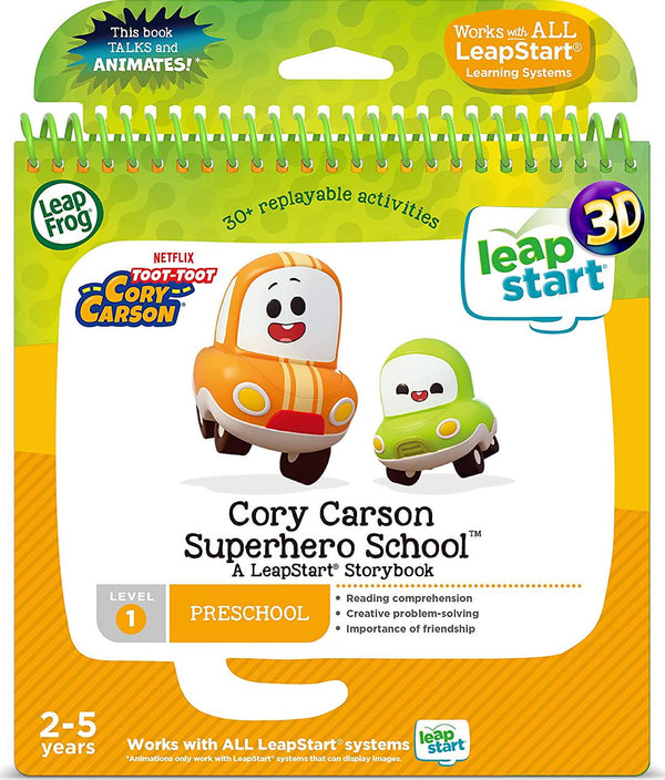 LeapFrog 462503 LeapStart Toot Cory Carson Superhero School, Multi
