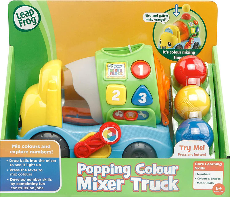 LeapFrog 601903 Popping Colour Mixer Truck Electronic Toys