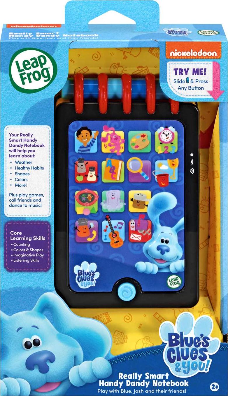 LeapFrog Blue s Clues and You! Really Smart Handy Dandy Notebook