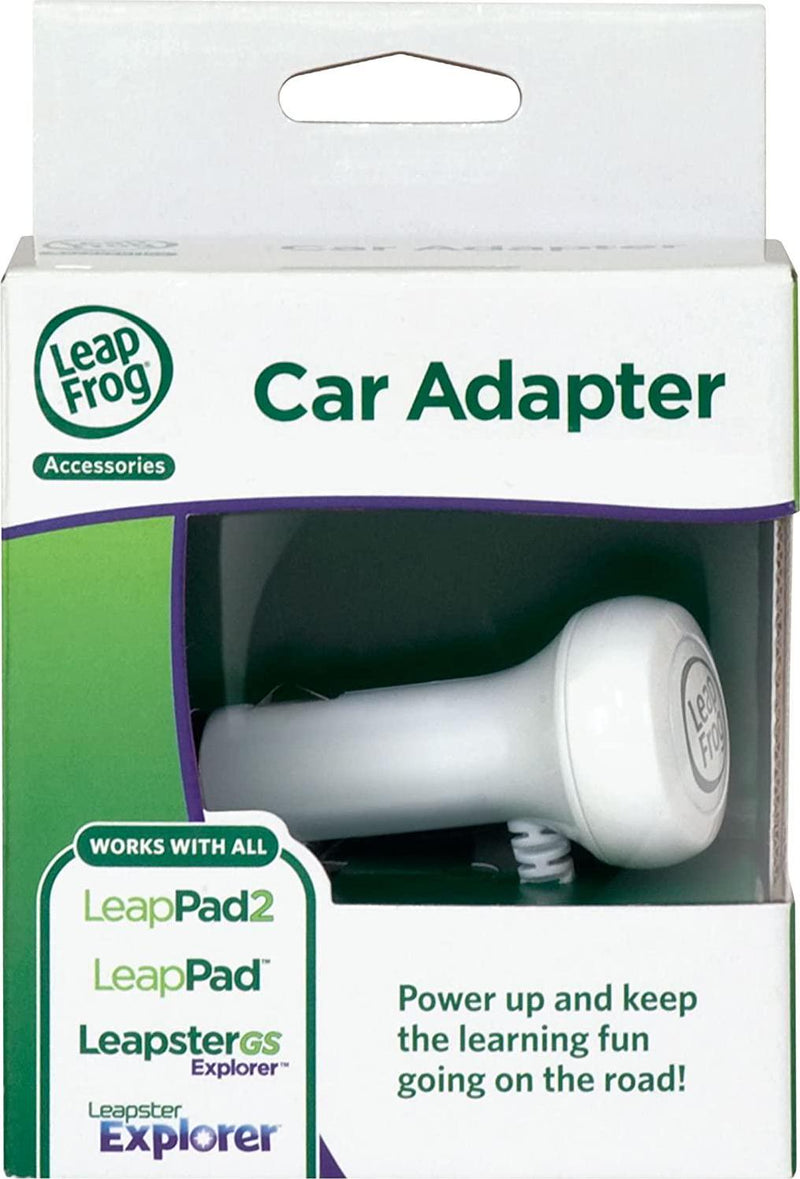 LeapFrog Car Adapter (Works with All LeapPad2 and LeapPad1 Tablets, LeapsterGS, and Leapster2)