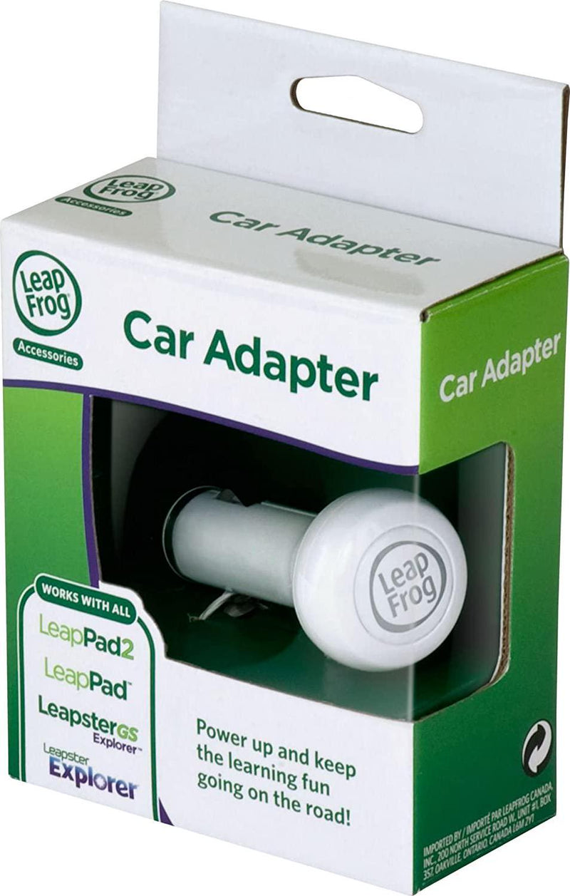 LeapFrog Car Adapter (Works with All LeapPad2 and LeapPad1 Tablets, LeapsterGS, and Leapster2)